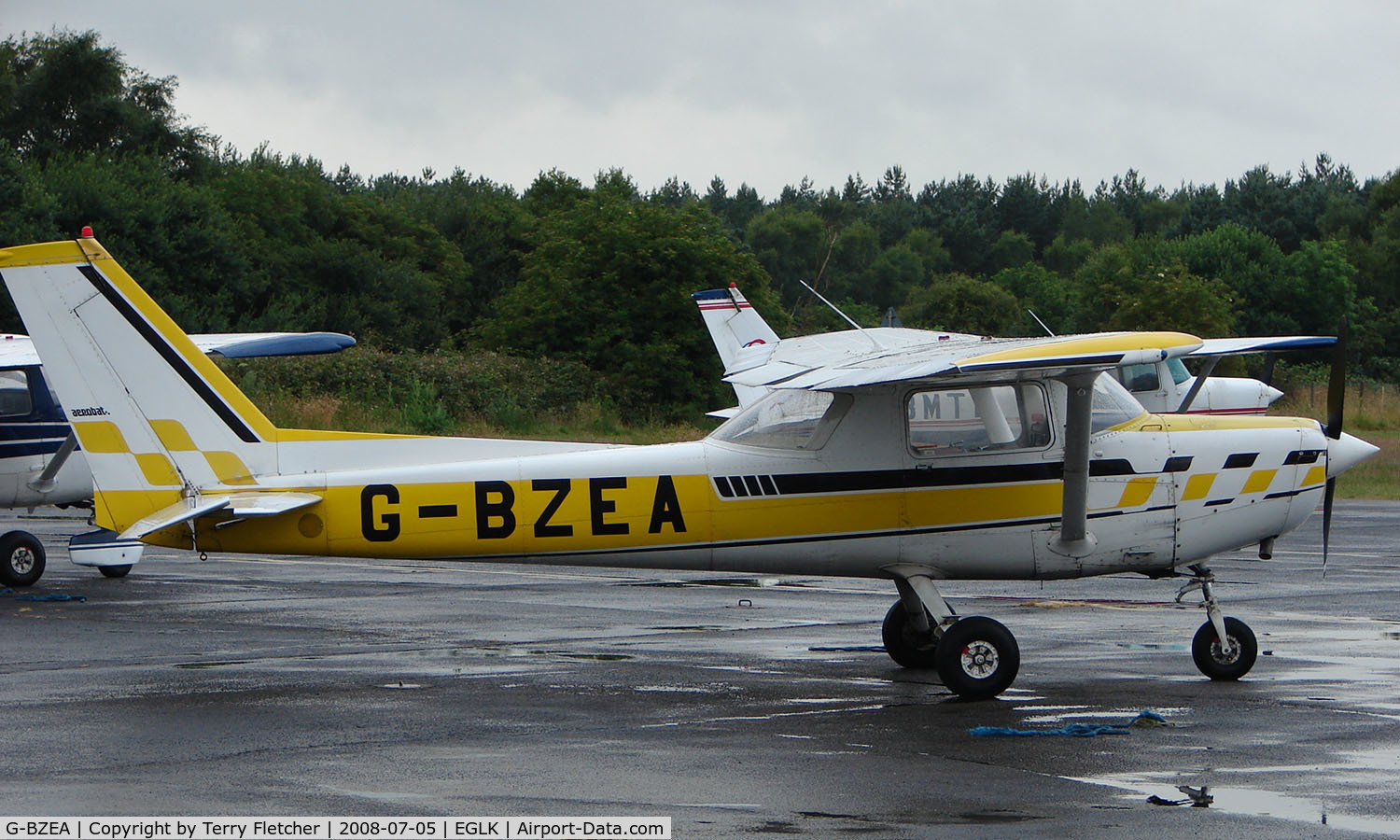 G-BZEA, 1979 Cessna A152 Aerobat C/N A152-0824, Cessna A152 at Blackbushe
