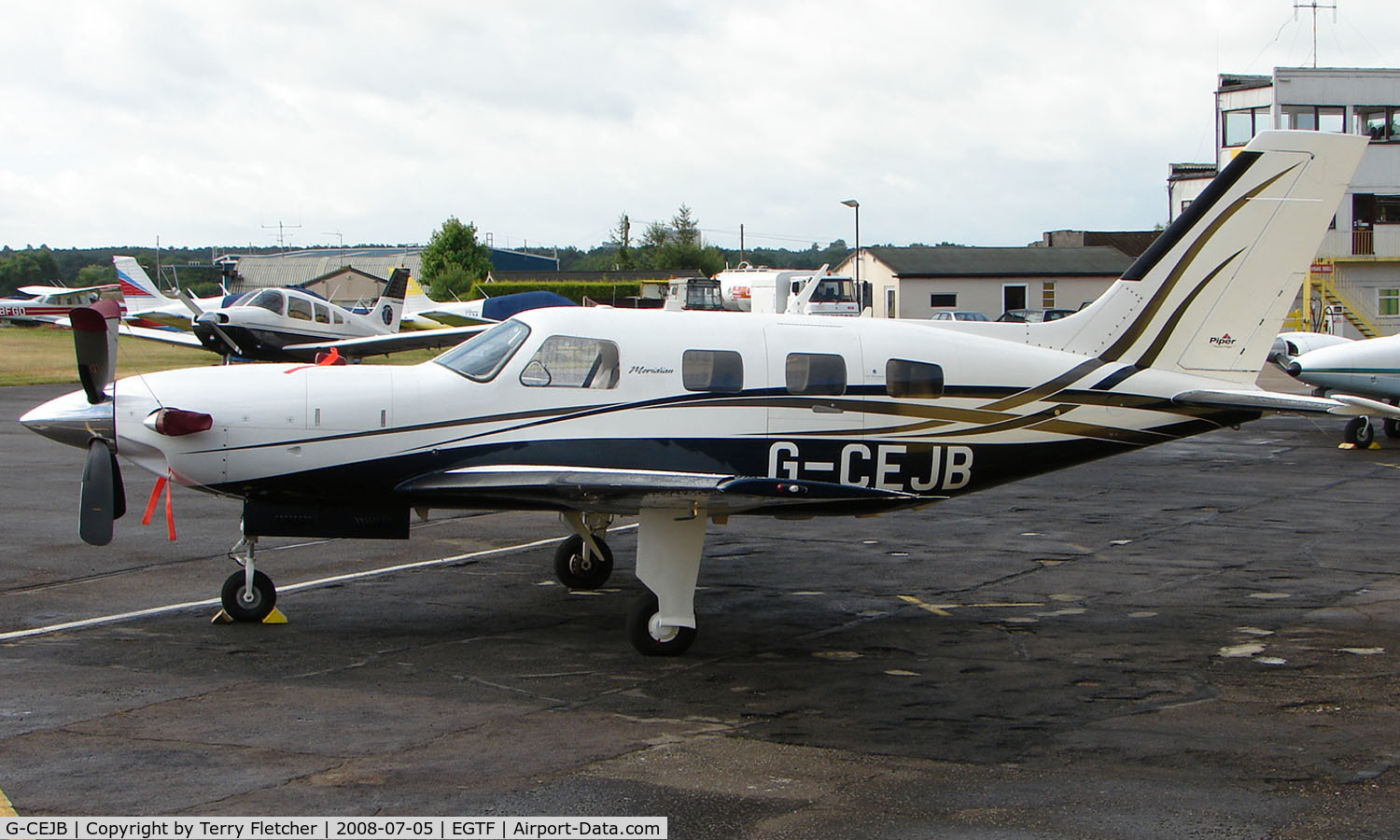 G-CEJB, 2006 Piper PA-46-500TP Malibu Meridian C/N 4697240, Piper Meridian at Fairoaks