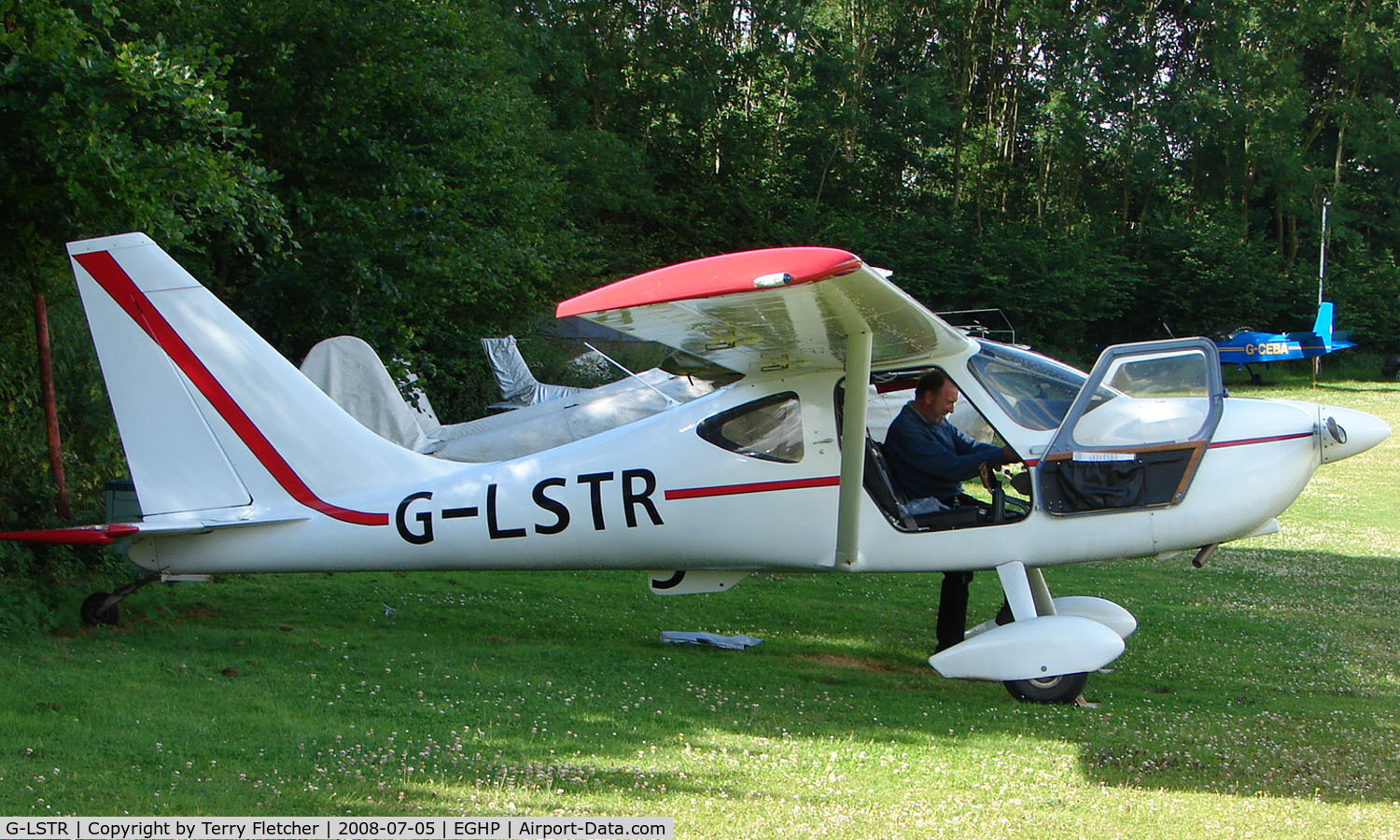 G-LSTR, 1999 Stoddard-Hamilton GlaStar C/N PFA 295-13093, Glastar At Popham airfield on 2008 LAA Regional Rally Day