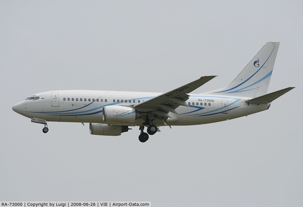 RA-73000, 2000 Boeing 737-76N C/N 28630, Grazpovia
