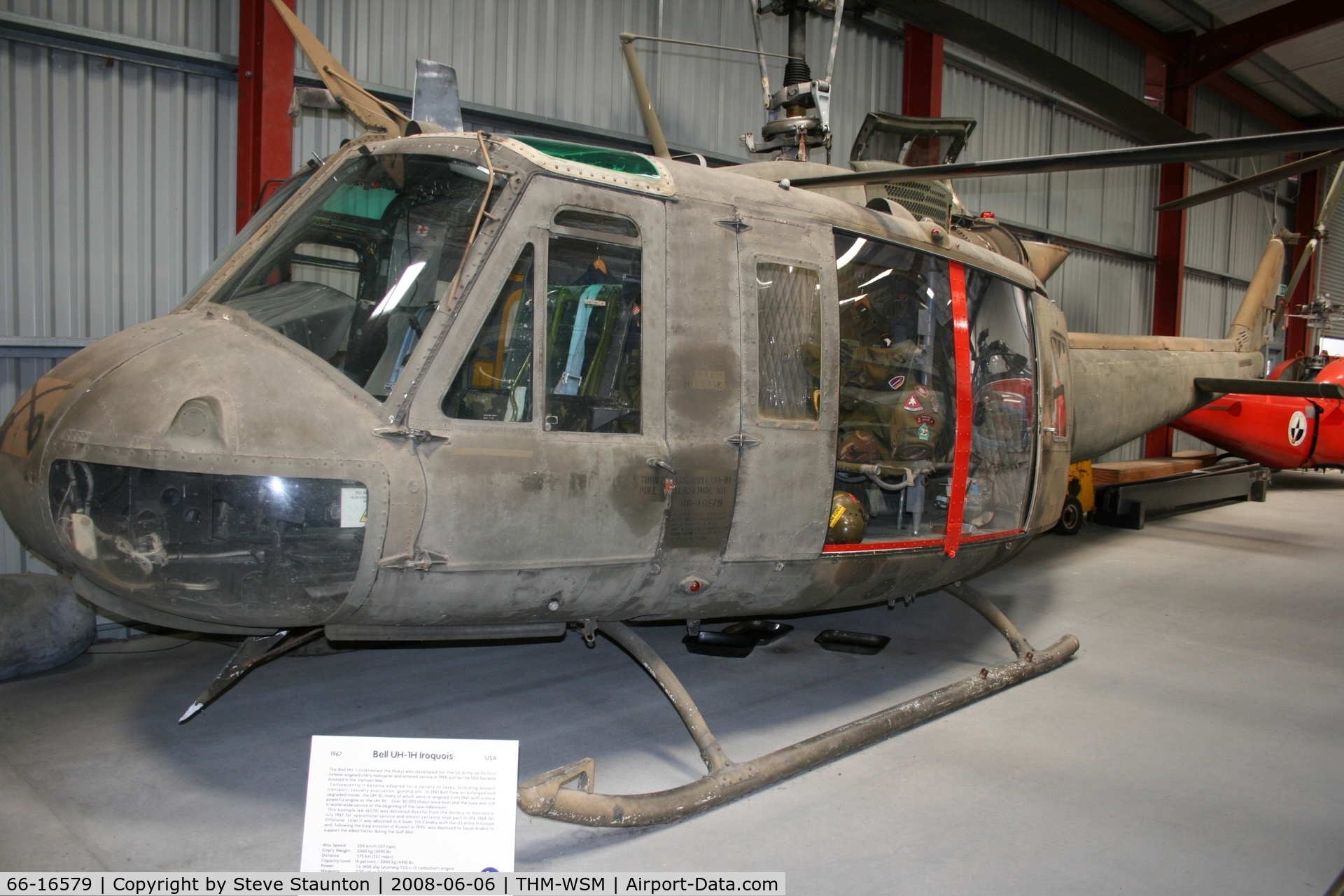 66-16579, 1967 Bell UH-1H Iroquois C/N 8773, Taken at the Helicopter Museum (http://www.helicoptermuseum.co.uk/)
