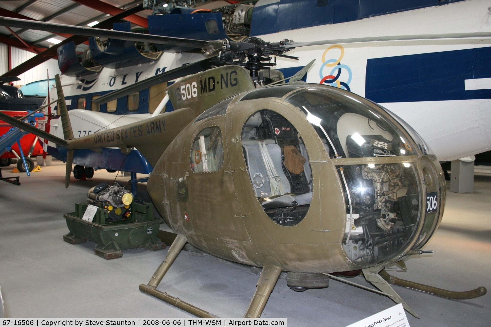 67-16506, 1963 Hughes OH-6A Cayuse C/N 0891, Taken at the Helicopter Museum (http://www.helicoptermuseum.co.uk/)