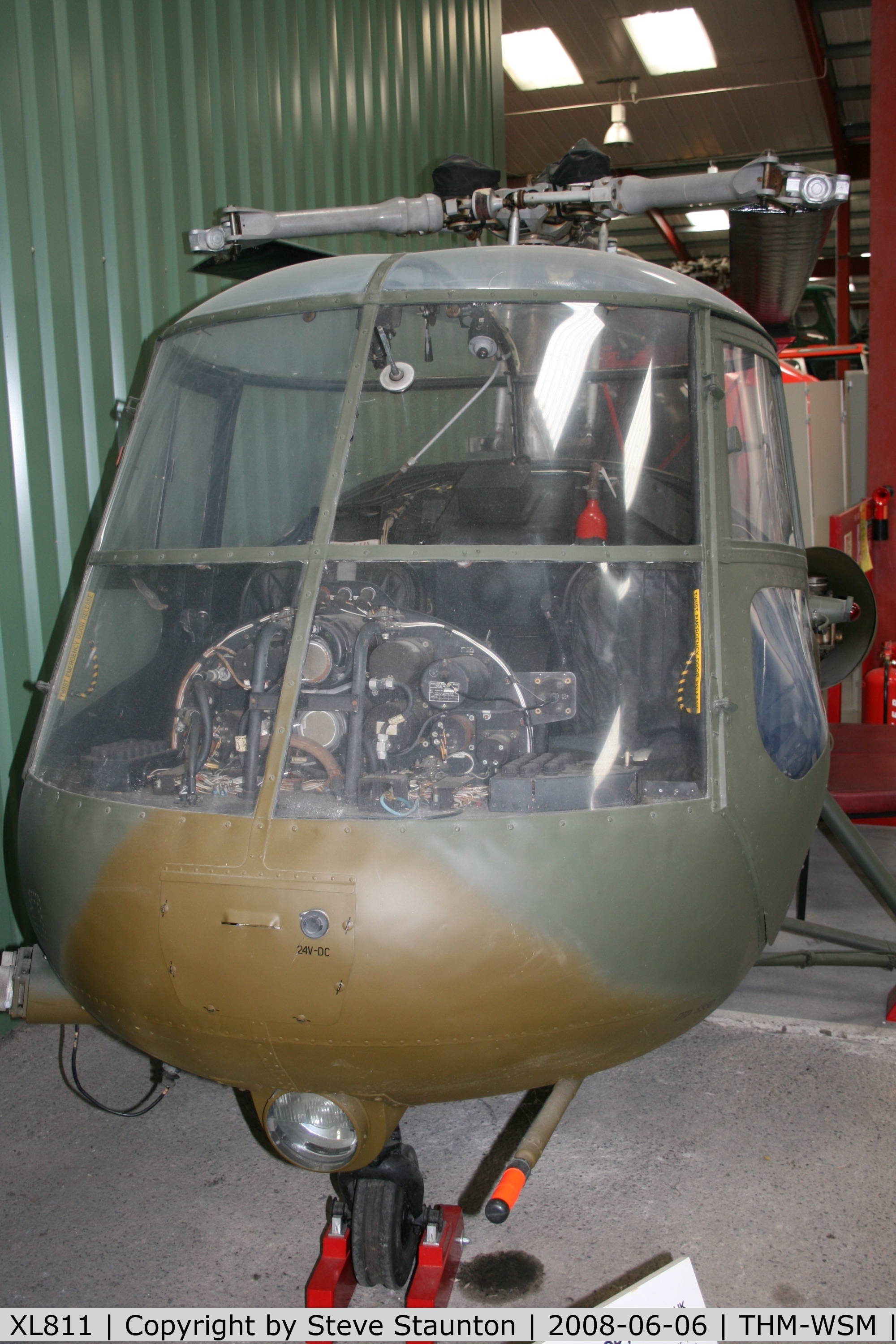 XL811, 1958 Saunders-Roe Skeeter AOP.12 C/N S2/5096, Taken at the Helicopter Museum (http://www.helicoptermuseum.co.uk/)