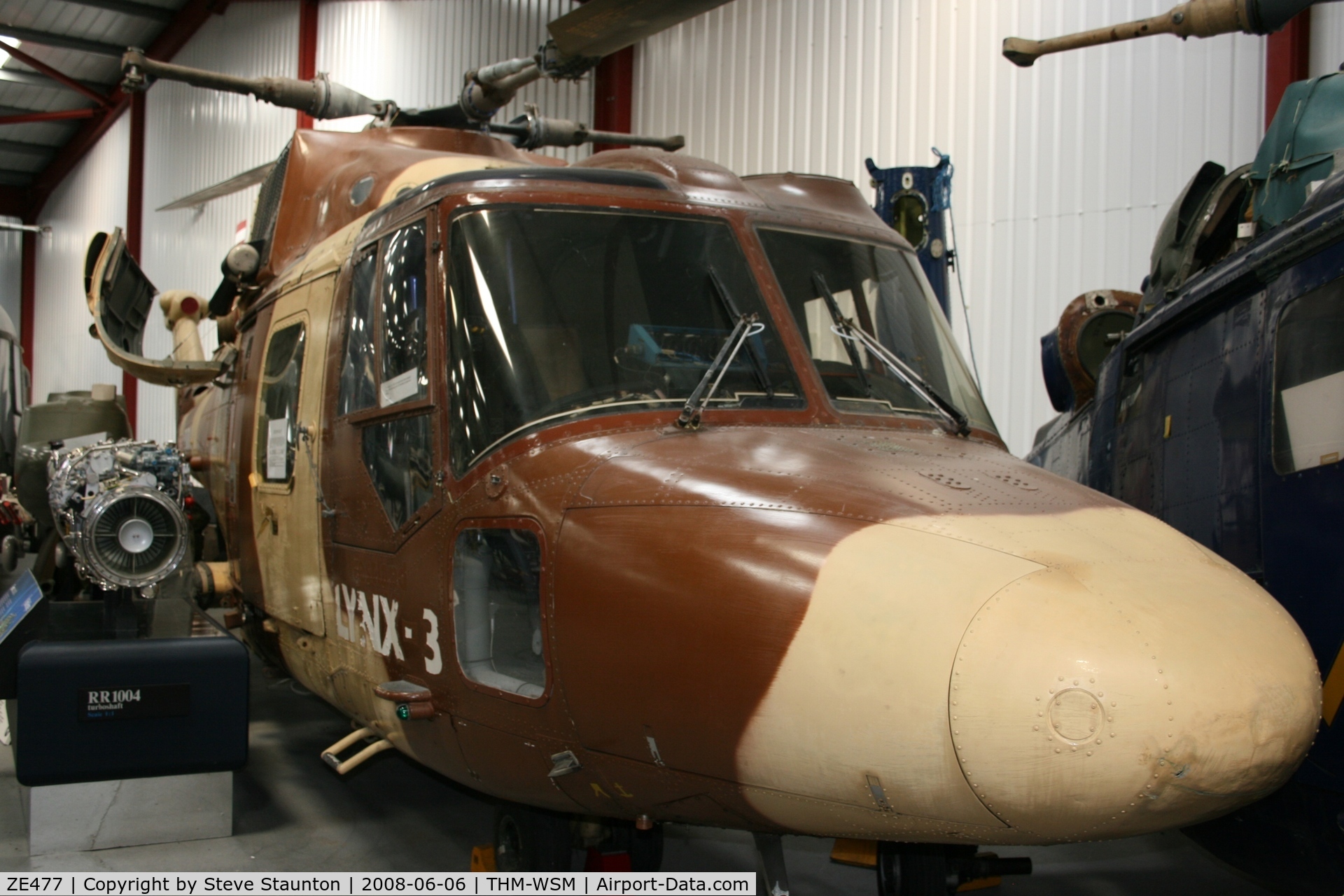 ZE477, 1984 Westland Lynx HAS.3 C/N 310/001P, Taken at the Helicopter Museum (http://www.helicoptermuseum.co.uk/)