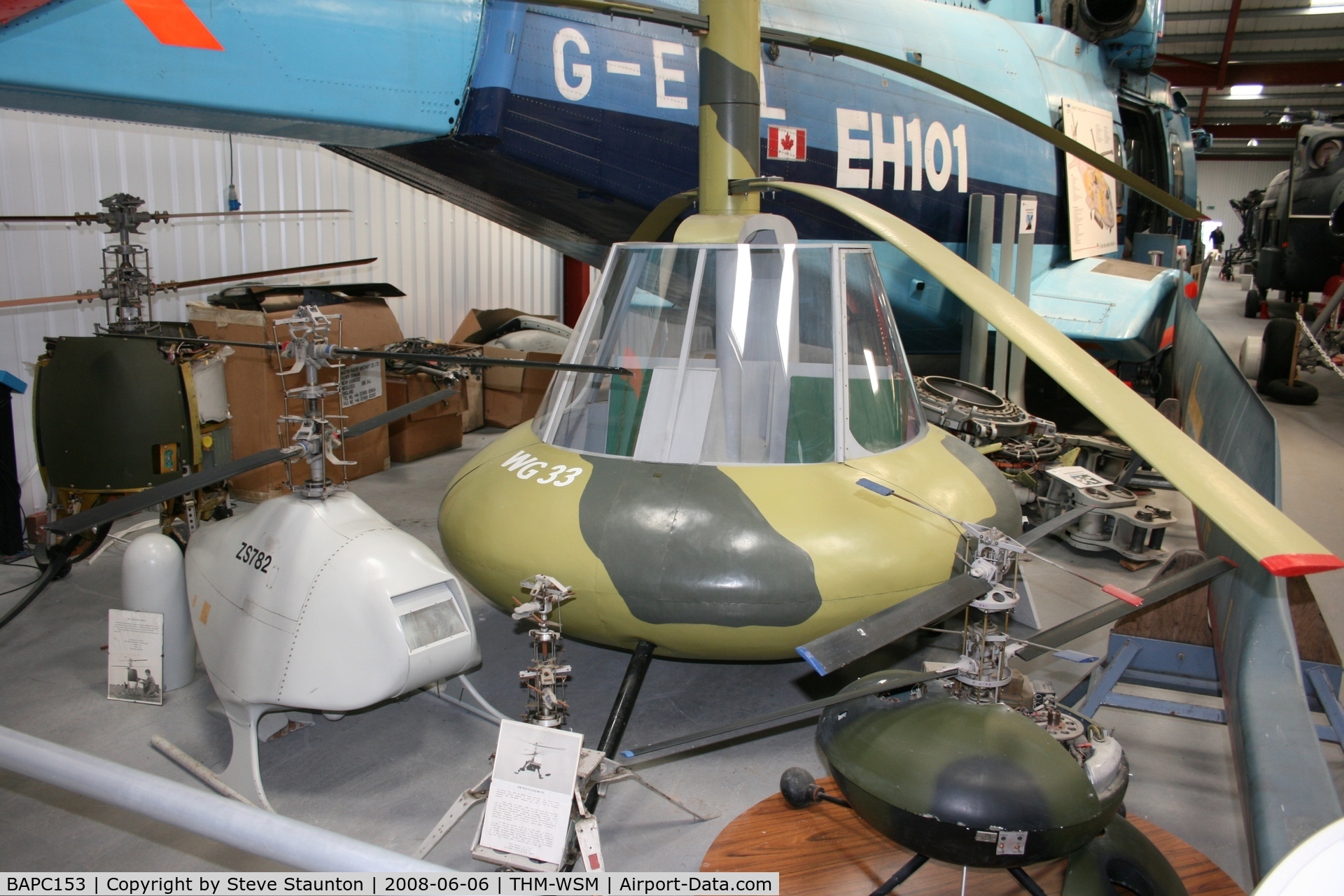BAPC153, 1977 Westland WG-33 C/N BAPC.153, Taken at the Helicopter Museum (http://www.helicoptermuseum.co.uk/)