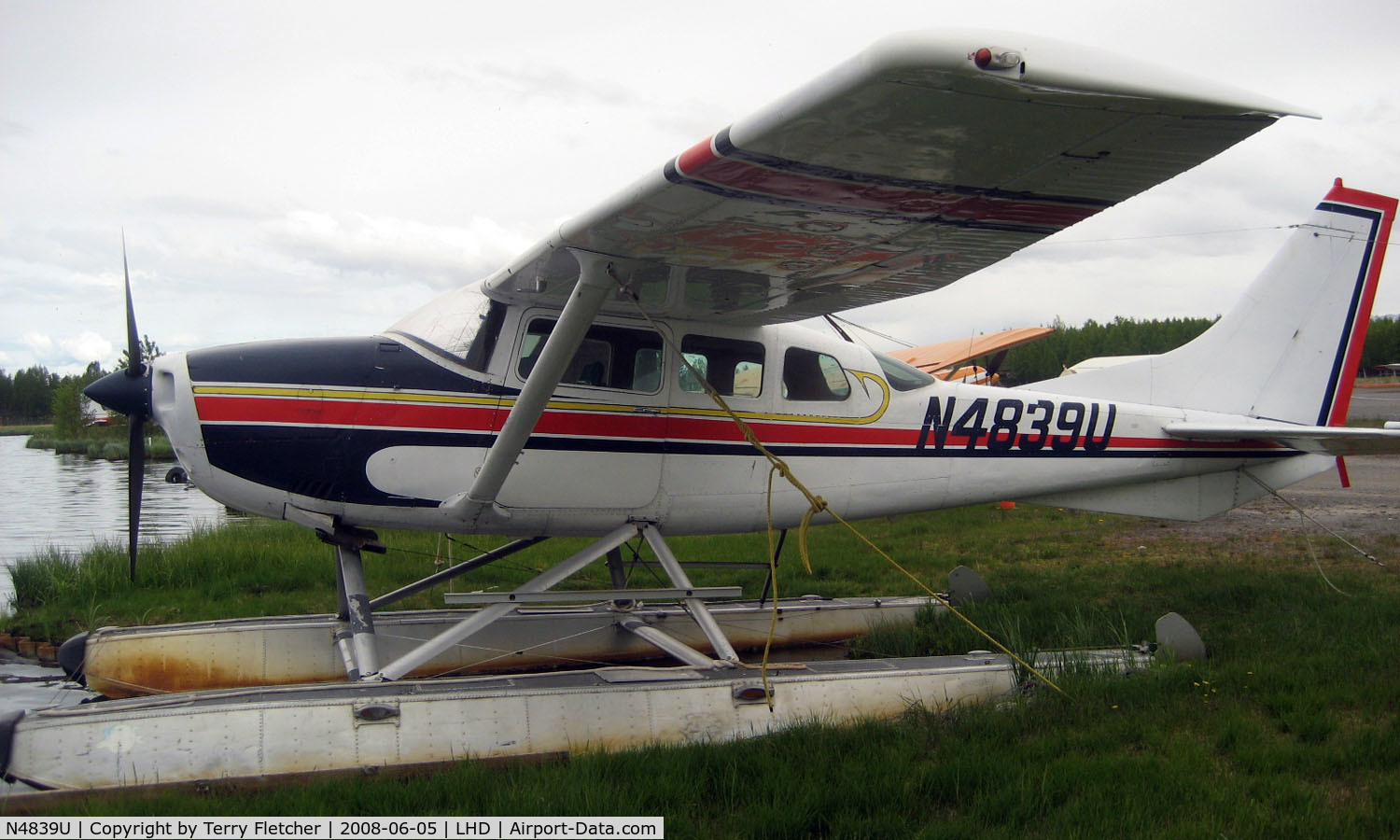 N4839U, Cessna U206G Stationair C/N U20605123, Cessna U206G at Lake Hood