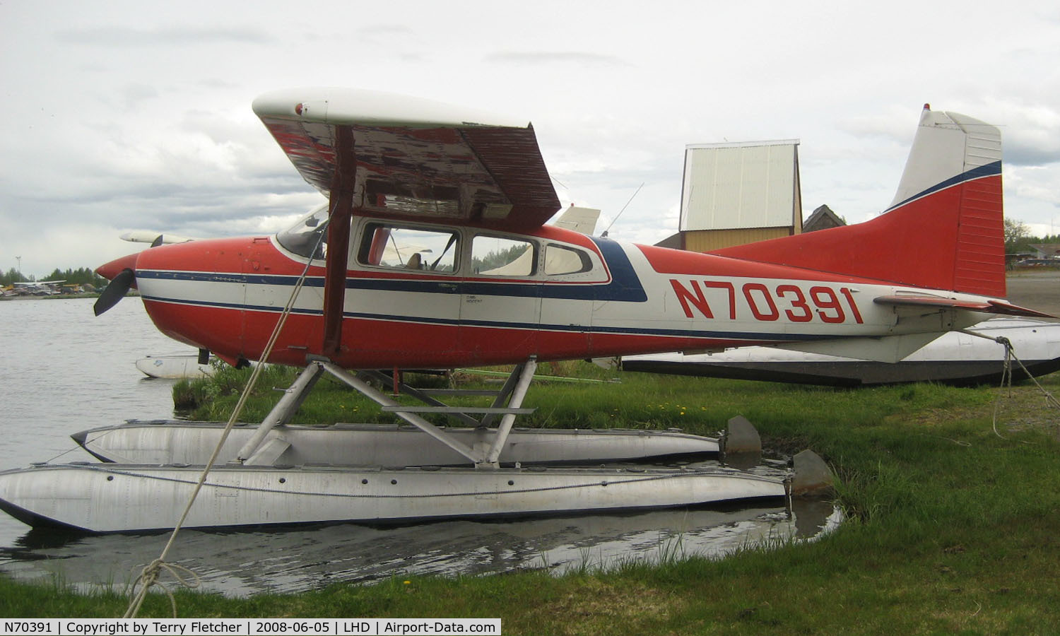 N70391, 1973 Cessna A185F Skywagon 185 C/N 18502144, Cessna A185F at Lake Hood