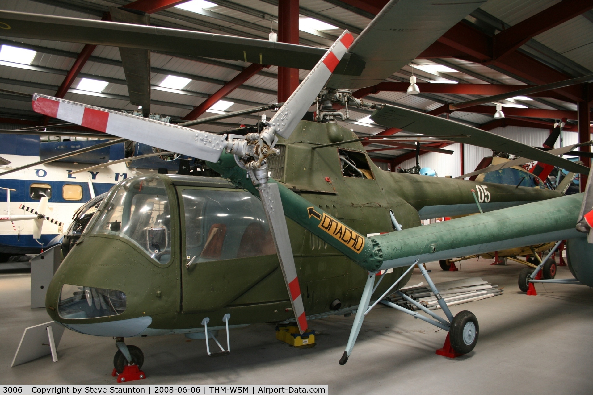 3006, 1961 PZL-Swidnik SM-2 C/N S2-03006, Taken at the Helicopter Museum (http://www.helicoptermuseum.co.uk/)