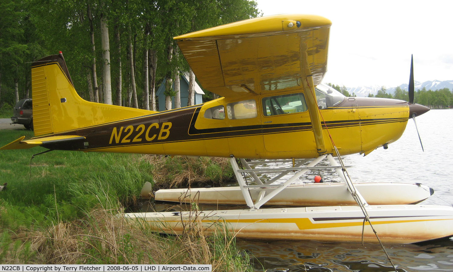 N22CB, 1973 Cessna A185F Skywagon 185 C/N 185-02188, Cessna A185F at Lake Hood