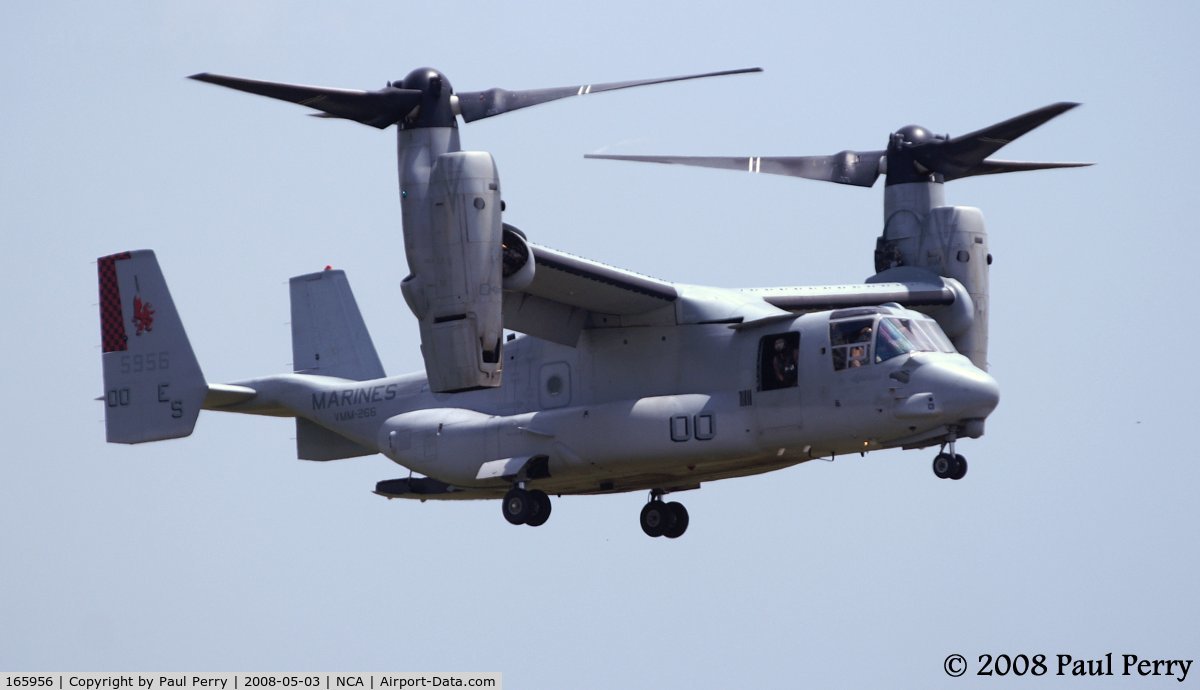 165956, Bell-Boeing MV-22B Osprey C/N D0040, Easing in for a simulated deployment