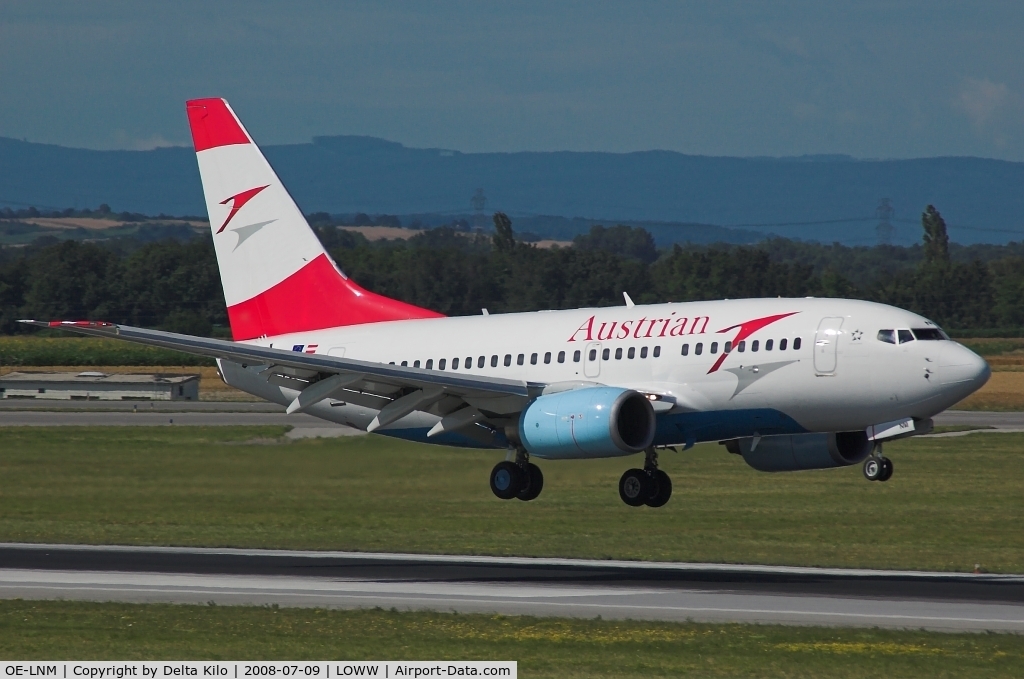 OE-LNM, 2000 Boeing 737-6Z9 C/N 30138, AUSTRIAN