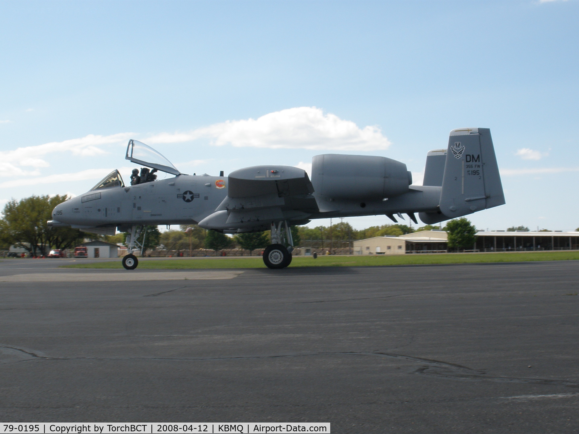 79-0195, Fairchild Republic A-10A Thunderbolt II C/N A10-0459, Warthog Demonstration @ BMQ