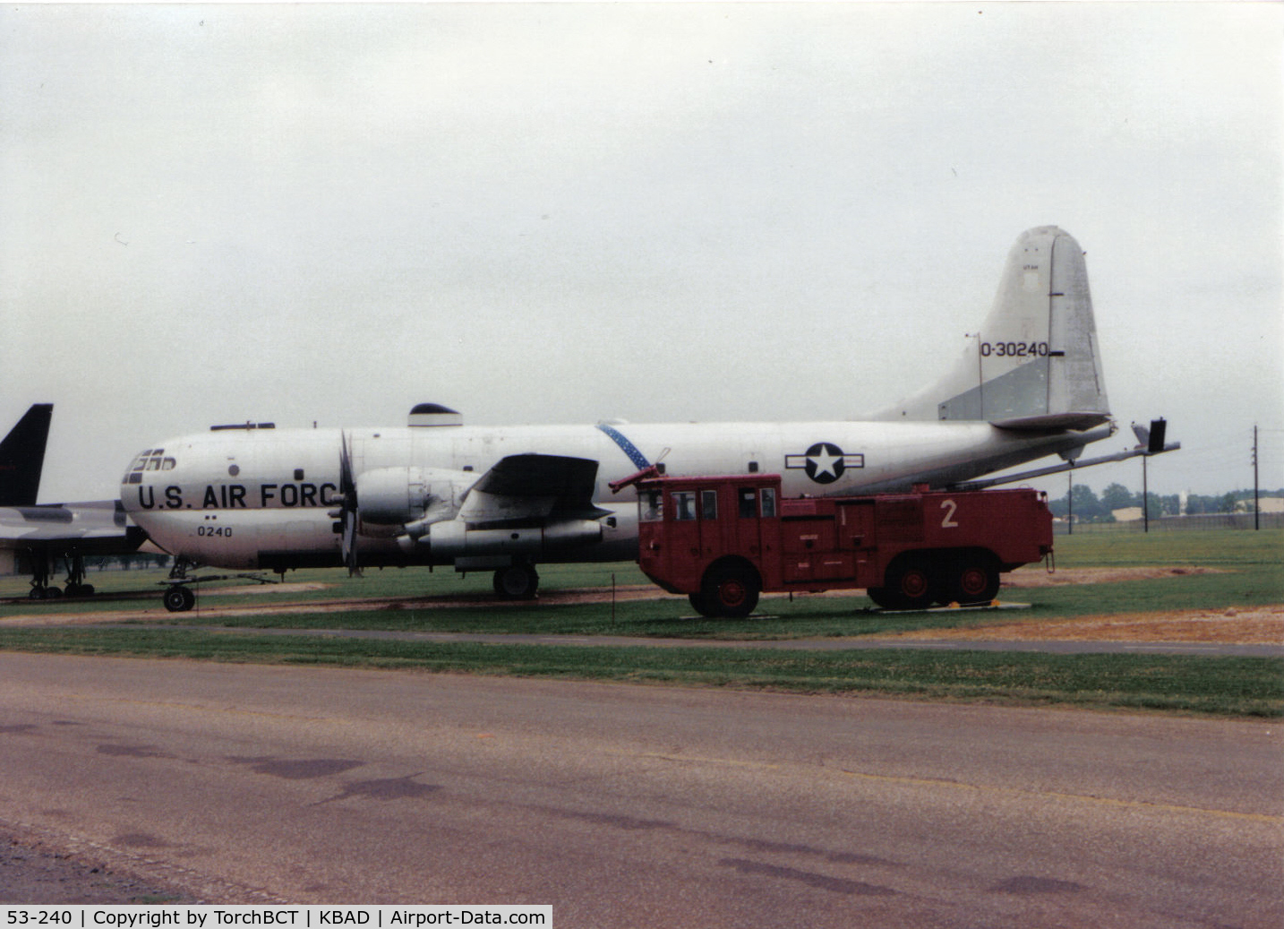 53-240, 1953 Boeing KC-97L Stratofreighter C/N 17022, Modified KC-97G @ Barksdale AFB Display
