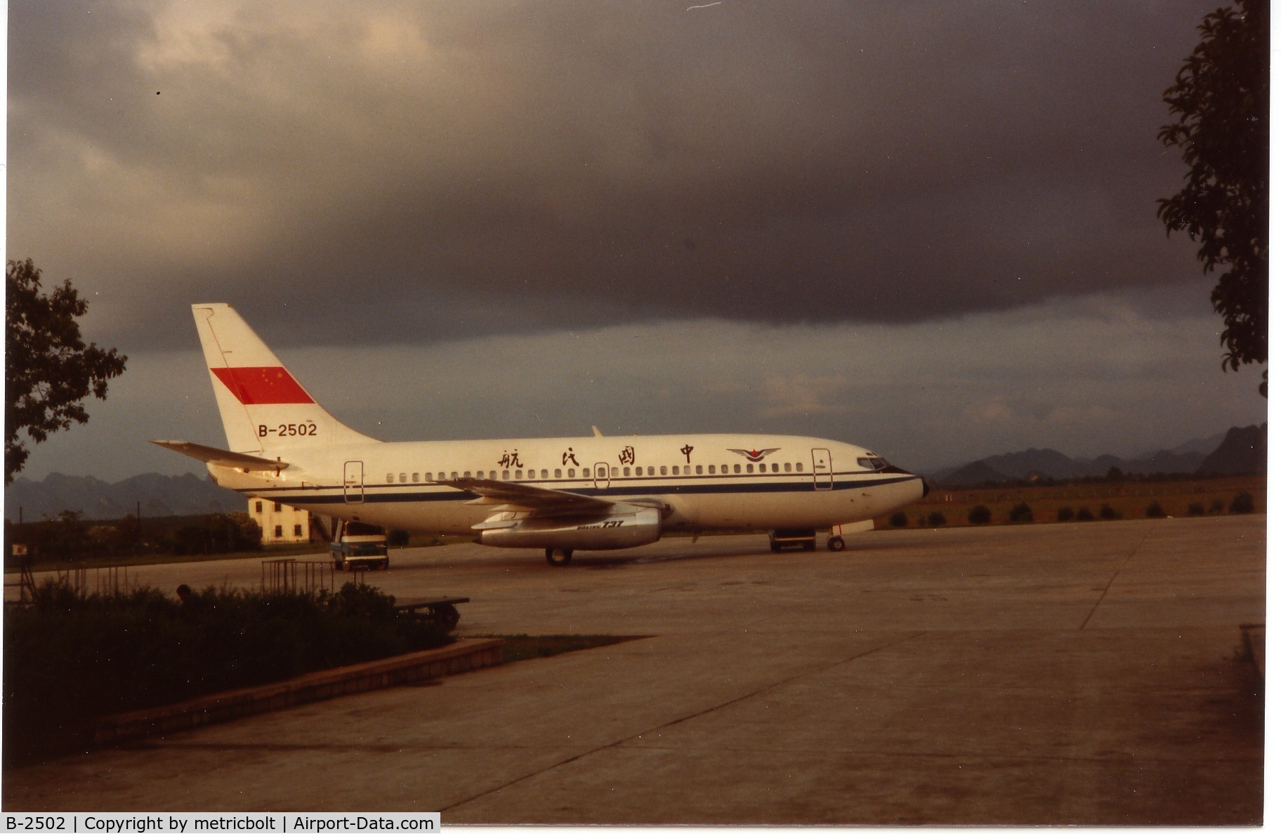 B-2502, 1983 Boeing 737-2T4 C/N 22803, taken when reg.was a B737-200