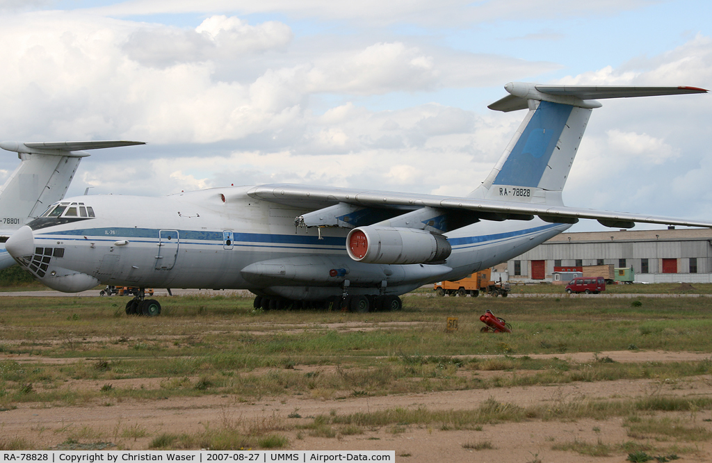 RA-78828, Ilyushin Il-76TD C/N 1003401004, unknown operator