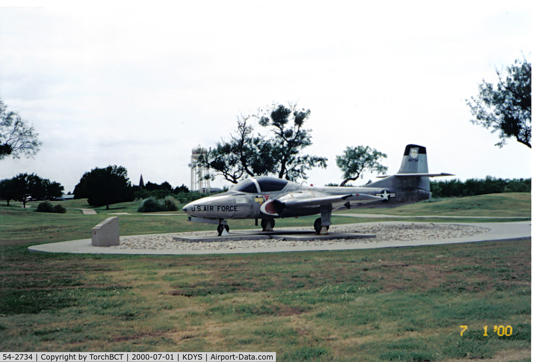 54-2734, 1954 Cessna GT-37A Tweety Bird C/N 40010, Dyess Linear Air Park Static Tweet