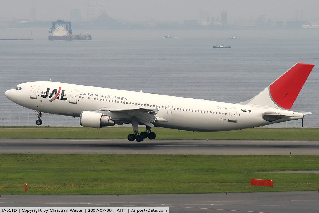 JA011D, 1998 Airbus A300B4-622R C/N 783, Japan Airlines