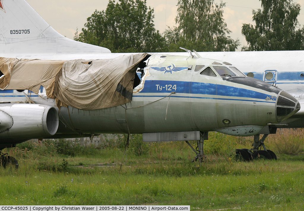 CCCP-45025, Tupolev Tu-124 C/N 2350705, Aeroflot