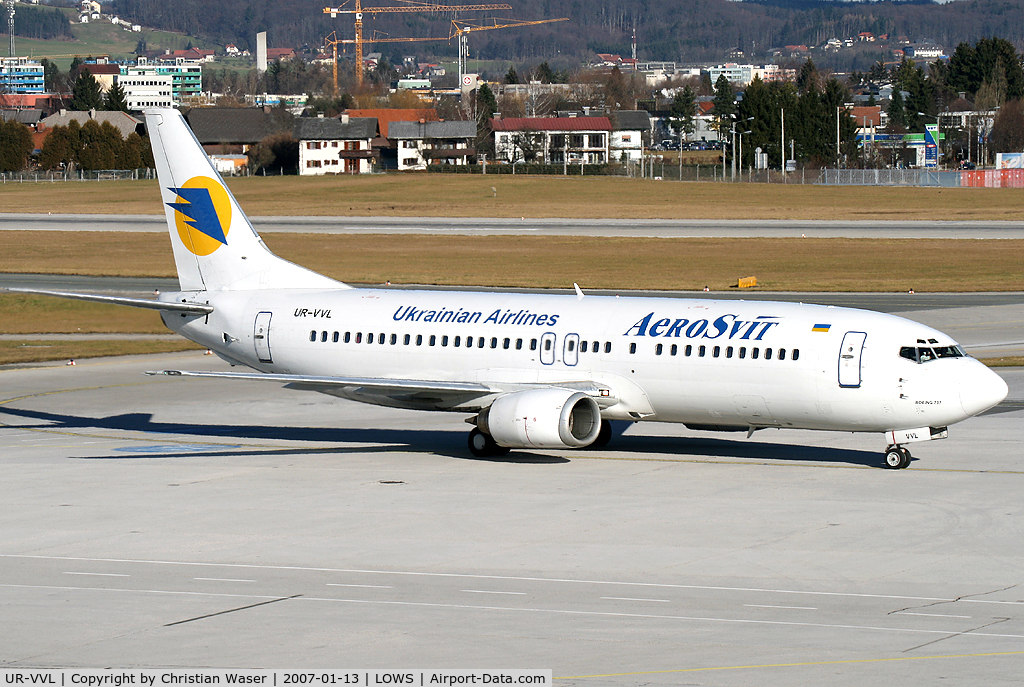 UR-VVL, Boeing 737-448 C/N 25052/2036, Aerosvit