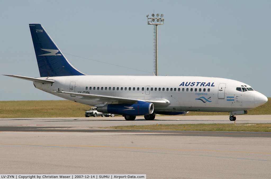 LV-ZYN, 1980 Boeing 737-236 C/N 21794, Austral