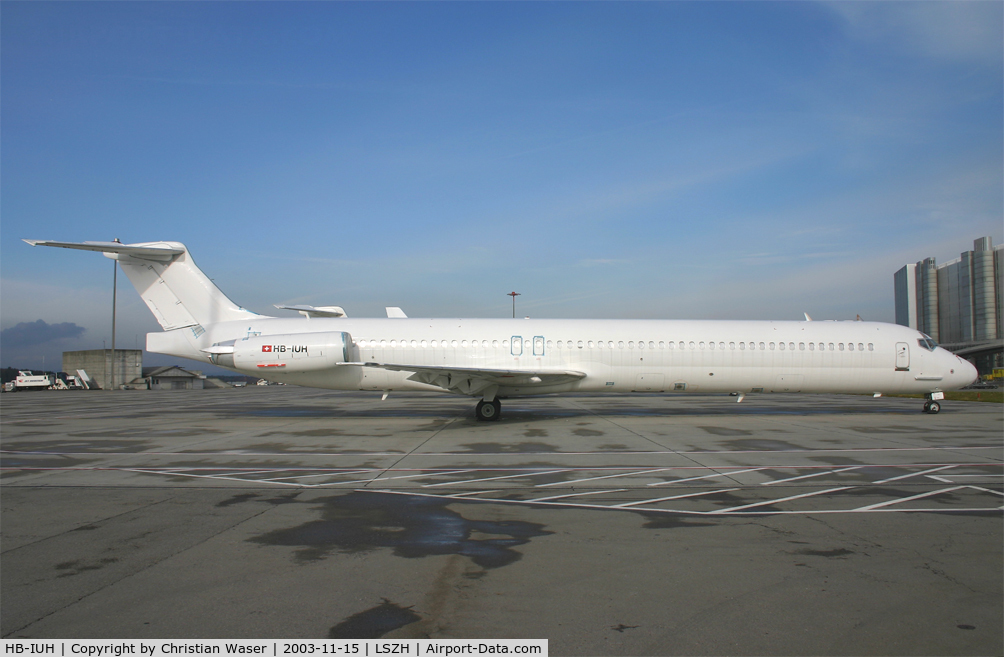 HB-IUH, 1991 McDonnell Douglas MD-83 (DC-9-83) C/N 53150, untitled