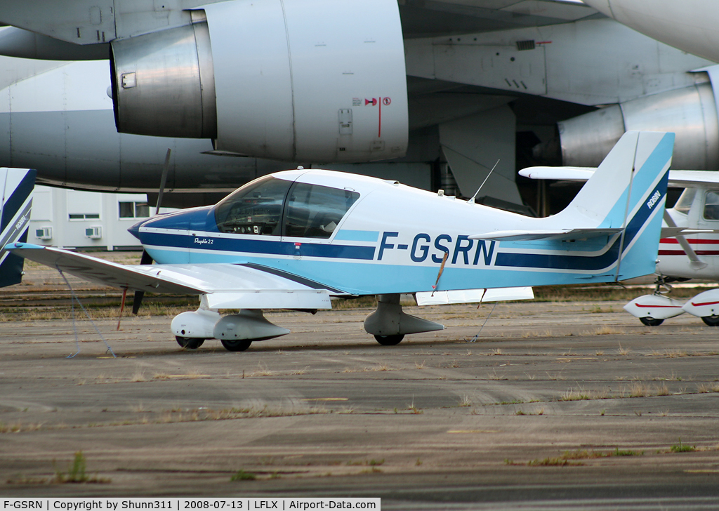 F-GSRN, Robin DR-400-120 Dauphin 2+2 C/N 2396, Parked here for an Airshow