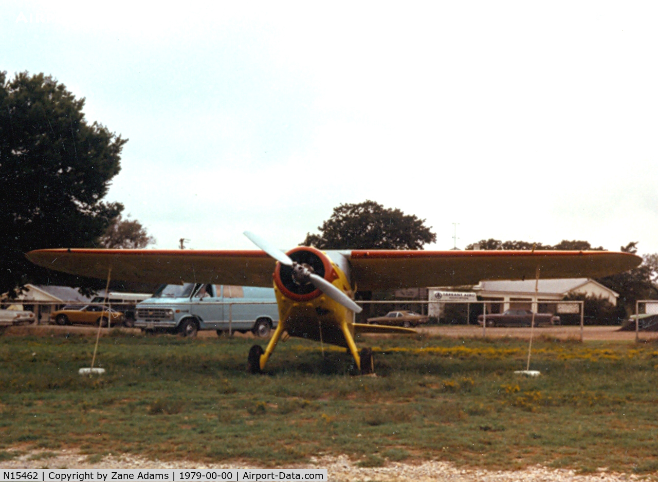 N15462, 1935 Cessna C-34 Airmaster C/N 301, At the former Mangham Airport, North Richland Hills, TX