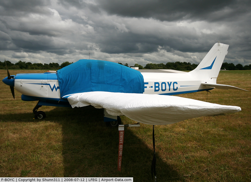 F-BOYC, 1967 Wassmer WA-40A Super IV C/N 147, Parked in this small glider airfield...