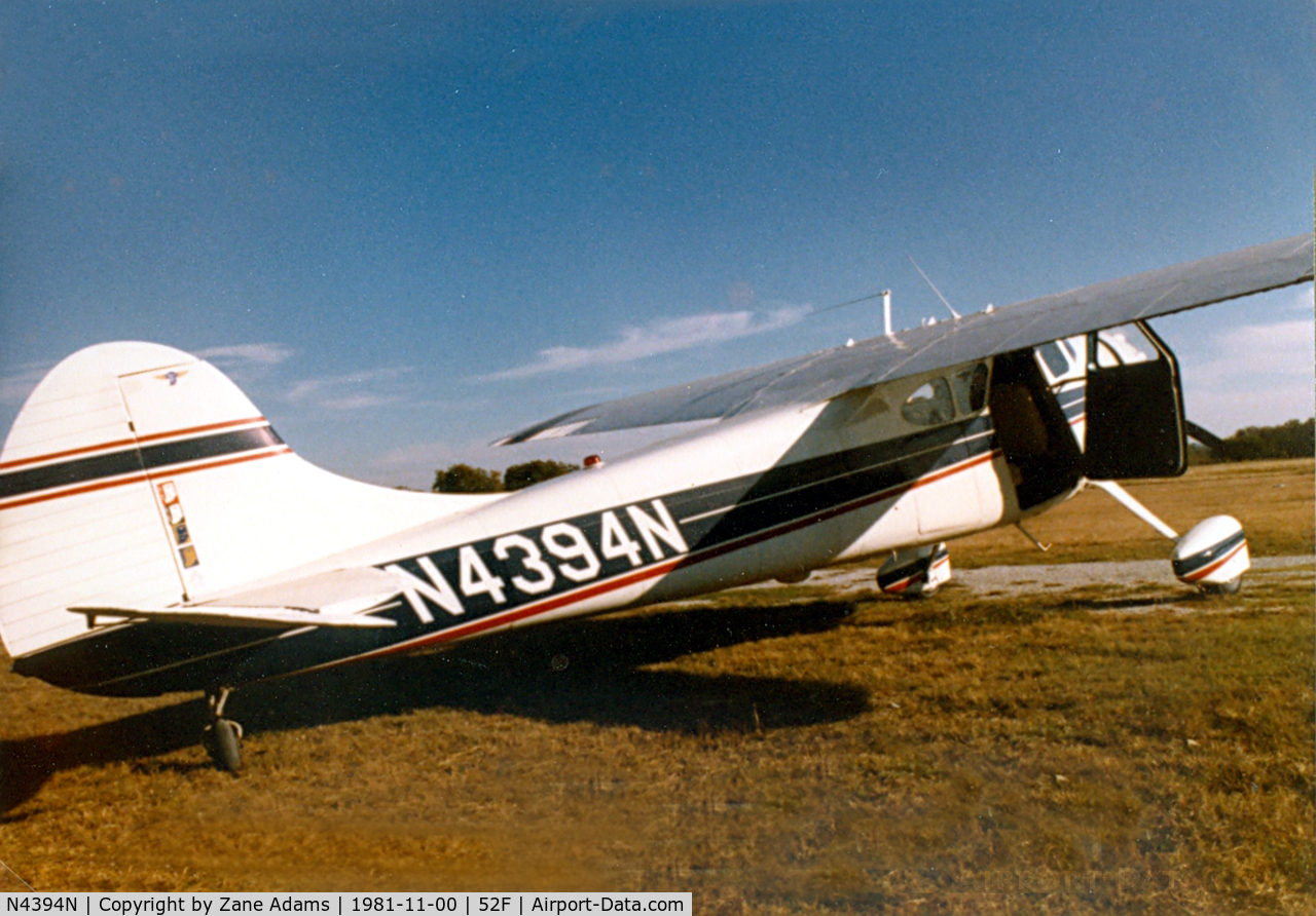N4394N, 1947 Cessna 195 C/N 7011, At Aero Valley (Northwest Regional)