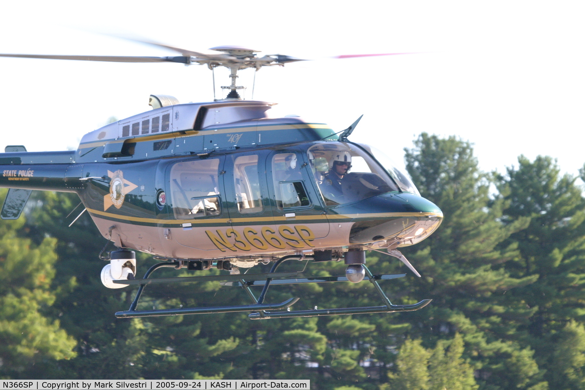 N366SP, 2002 Bell 407 C/N 53528, DWC 2005