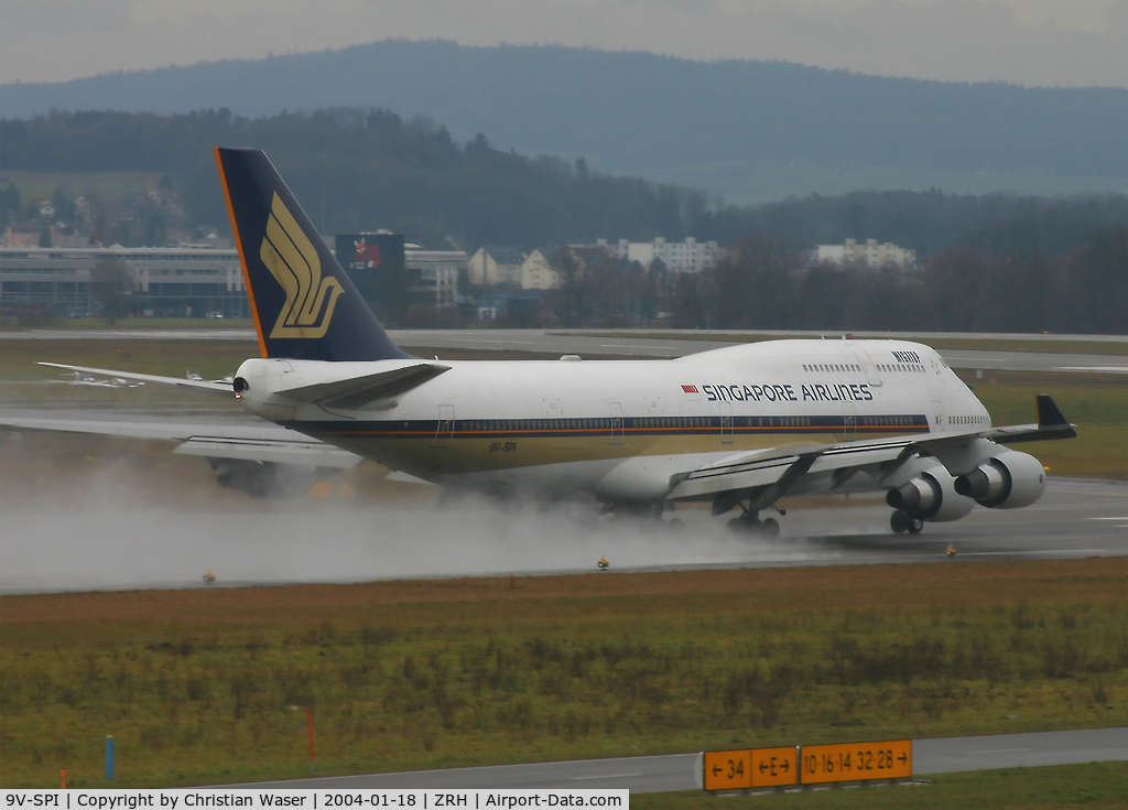 9V-SPI, 1996 Boeing 747-412 C/N 28022, Singapore Airlines