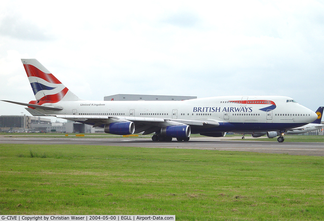 G-CIVE, 1994 Boeing 747-436 C/N 27350, British Airways