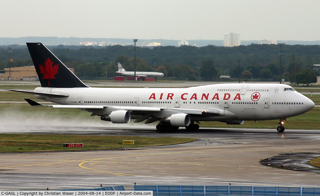C-GAGL, 1991 Boeing 747-433F C/N 24998, Air Canada