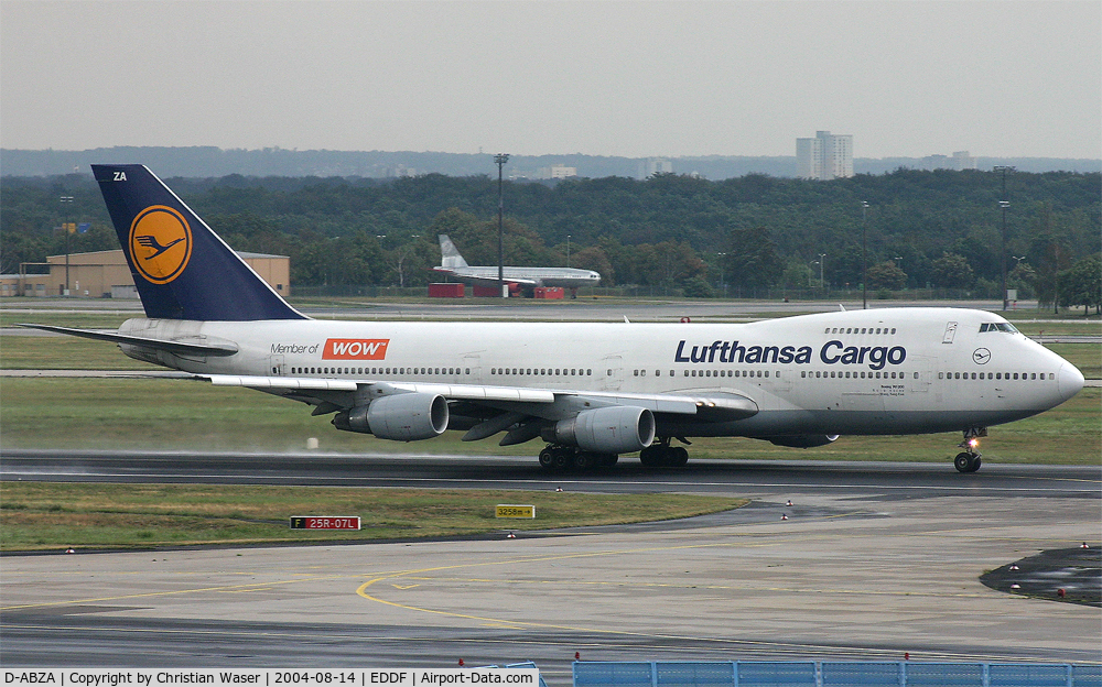 D-ABZA, 1985 Boeing 747-230BF C/N 23287, Lufthansa Cargo
