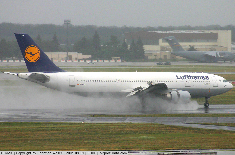 D-AIAK, 1987 Airbus A300B4-603 C/N 401, Lufthansa