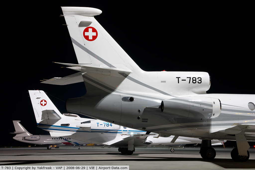 T-783, Dassault Falcon 50 C/N 67, Swiss Air Force Falcon 50