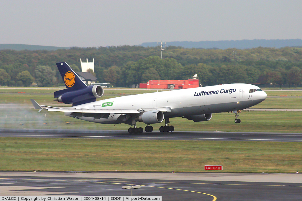 D-ALCC, 1998 McDonnell Douglas MD-11F C/N 48783, Lufthansa Cargo