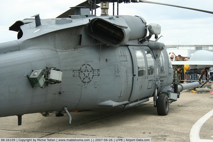 88-26109, 1998 Sikorsky HH-60G Pave Hawk C/N 70-1306, 56th RQS / 48th FW - Bourget Airshow 2007