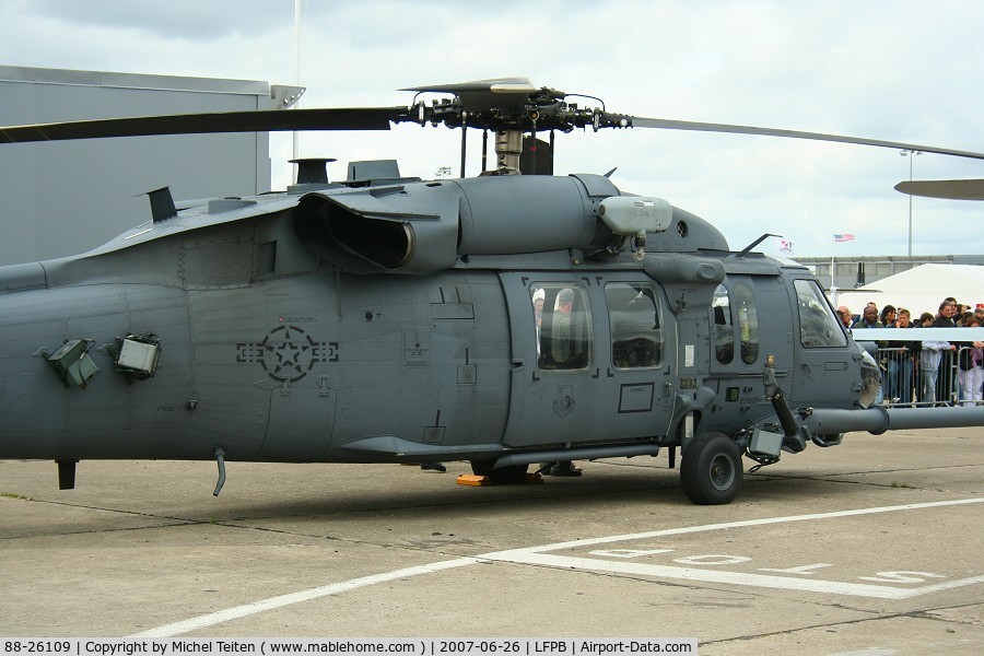 88-26109, 1998 Sikorsky HH-60G Pave Hawk C/N 70-1306, 56th RQS / 48th FW - Bourget Airshow 2007