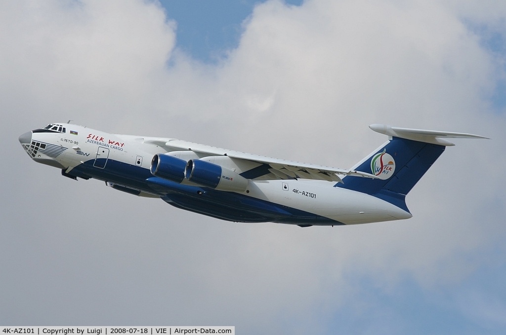 4K-AZ101, 1997 Ilyushin Il-76TD-90VD C/N 1063420716, Silk Way IL 76