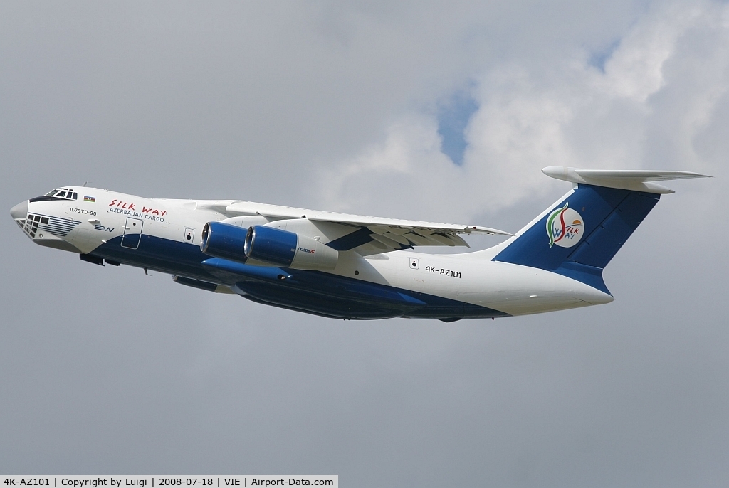4K-AZ101, 1997 Ilyushin Il-76TD-90VD C/N 1063420716, Silk Way IL76
