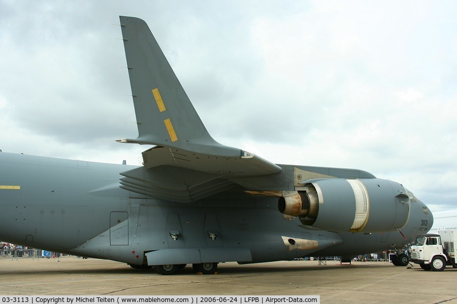 03-3113, 2003 Boeing C-17A Globemaster III C/N P-113, 183rd AS / 173nd AW Mississippi ANG