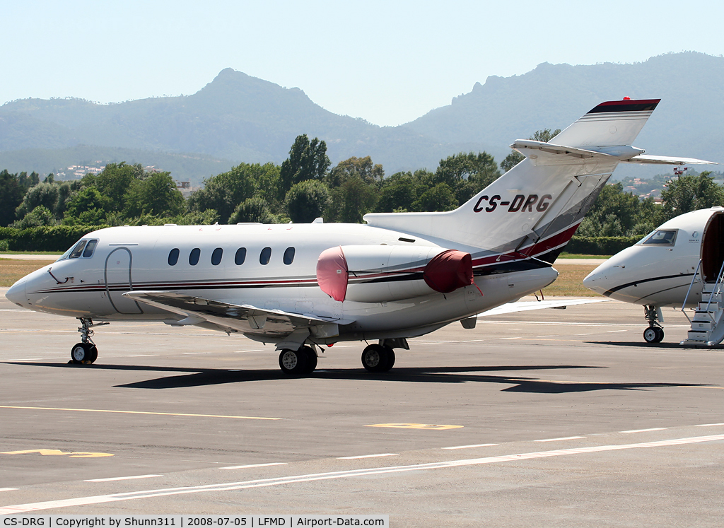 CS-DRG, 2005 Raytheon Hawker 800XP C/N 258741, Waiting a new flight...