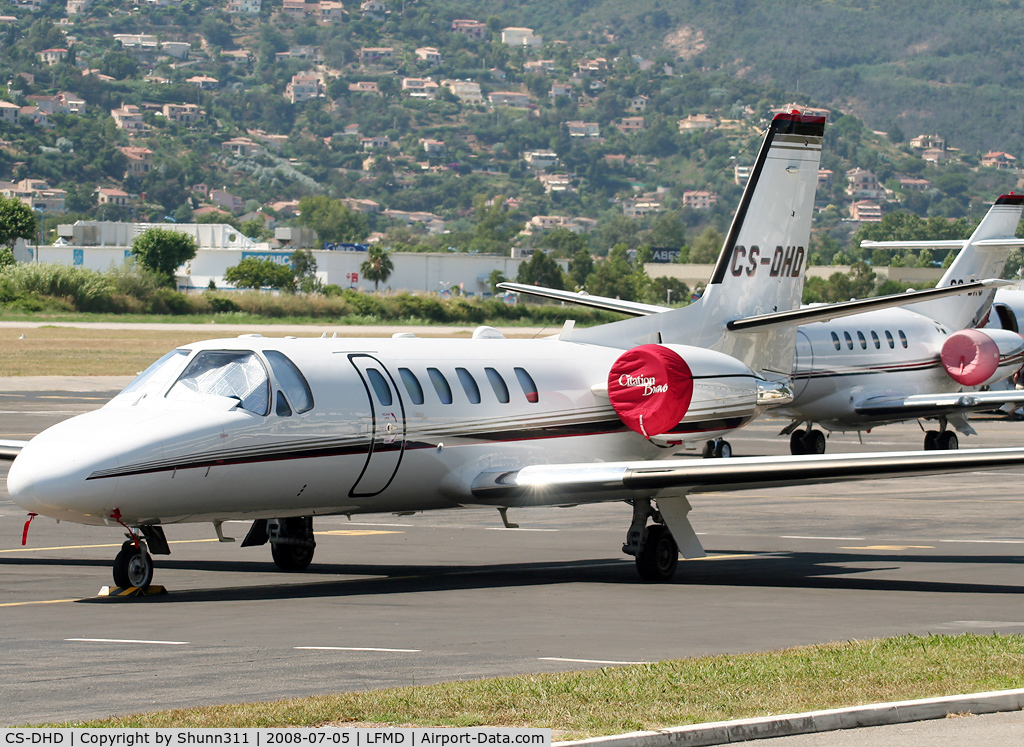 CS-DHD, 2002 Cessna 550B Citation Bravo C/N 550-1017, Waiting a new flight...