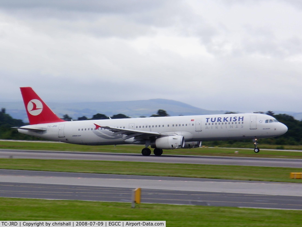 TC-JRD, 2007 Airbus A321-231 C/N 3015, Turkish Airlines