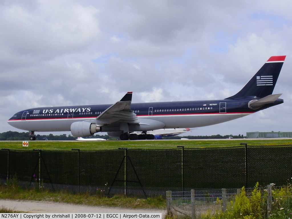 N276AY, 2000 Airbus A330-323 C/N 375, US Airways