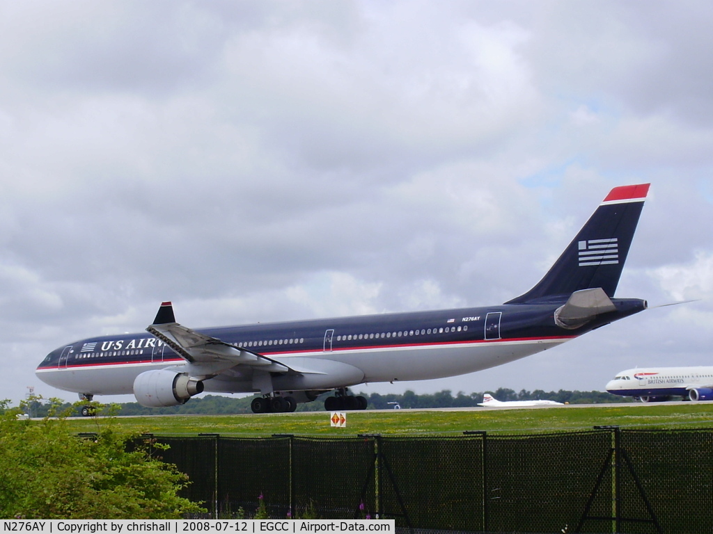 N276AY, 2000 Airbus A330-323 C/N 375, US Airways