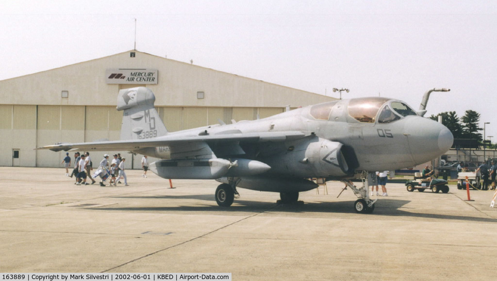 163889, Grumman EA-6B Prowler C/N P-164, Hanscom AFB 2002