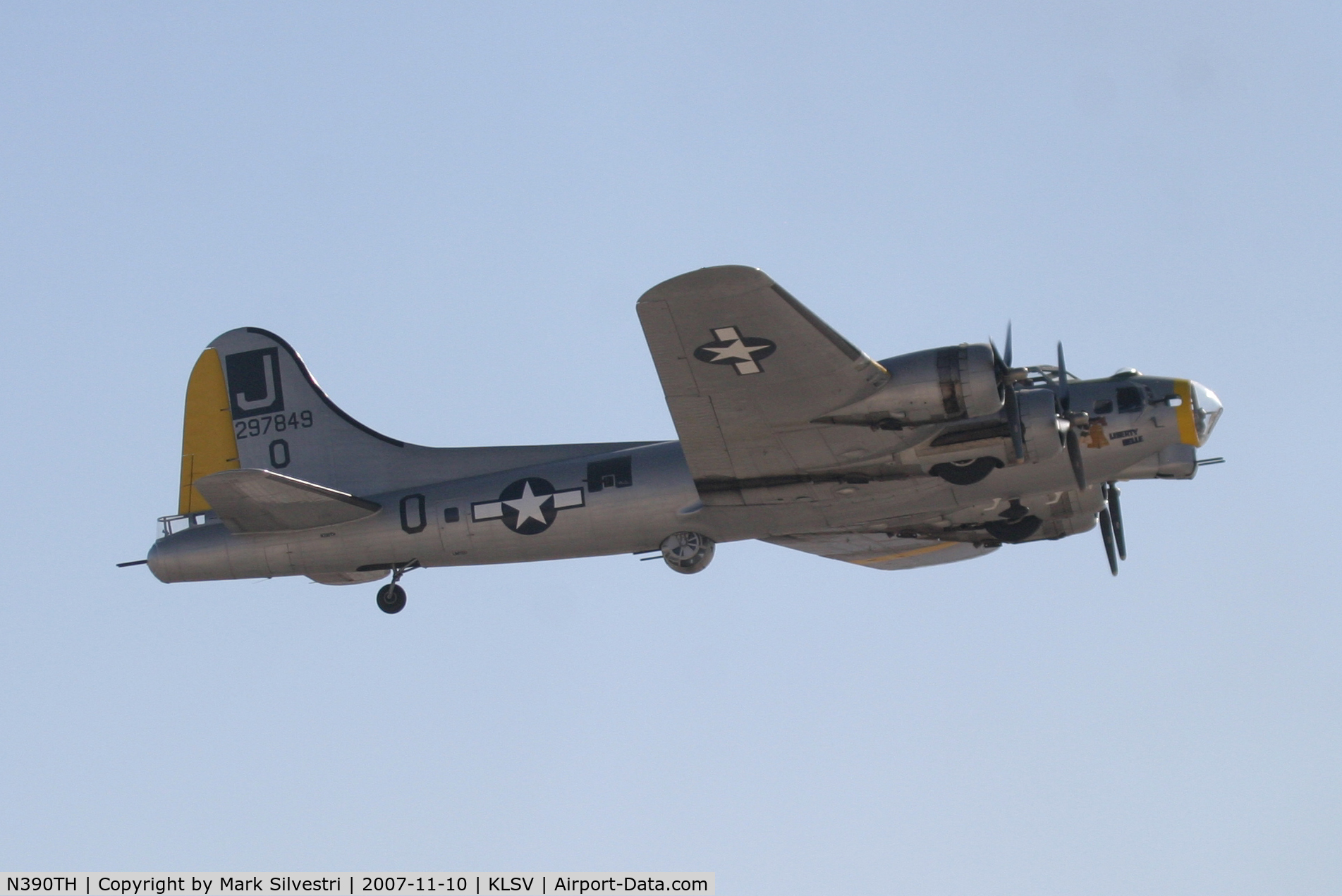 N390TH, 1944 Boeing B-17G Flying Fortress C/N Not found 44-85734, Nellis 2007