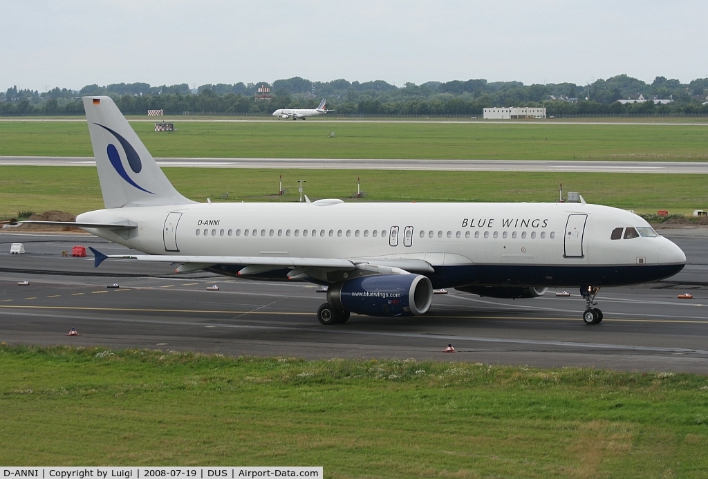 D-ANNI, 2002 Airbus A320-232 C/N 1785, Blue Wings A320